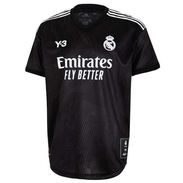 Authentic Camiseta Real Madrid Y/3 2022 Negro